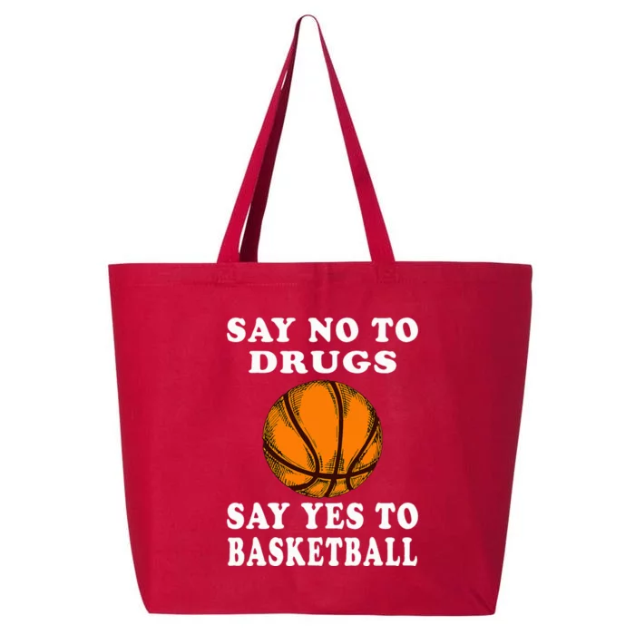 Red Ribbon Squad Week Say No To Say Yes To BasketBall 25L Jumbo Tote