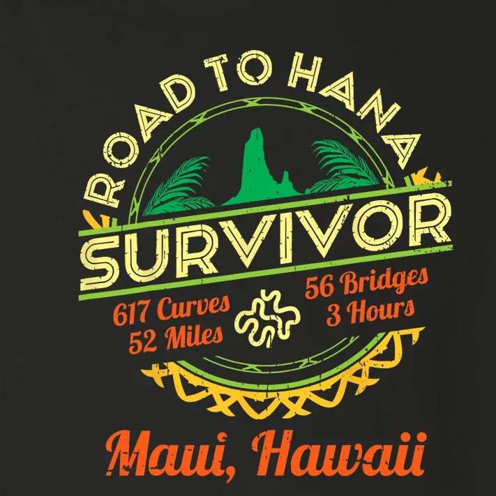 RJC Road To Hana Survivor Maui Hawaii Trip Adventure Toddler Long Sleeve Shirt