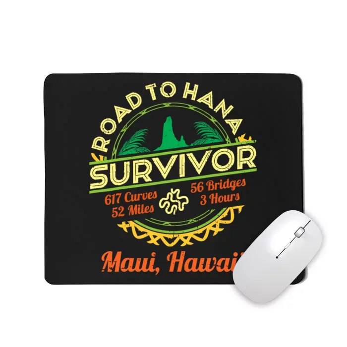 Rjc Road To Hana Survivor Maui Hawaii Trip Adventure Mousepad