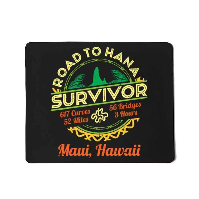 Rjc Road To Hana Survivor Maui Hawaii Trip Adventure Mousepad