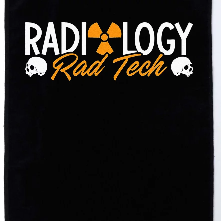 Radiology Rad Tech Technologist Xray Rad Techs Radiology Platinum Collection Golf Towel