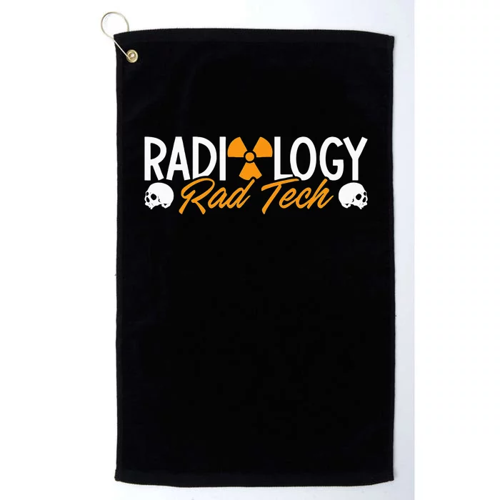 Radiology Rad Tech Technologist Xray Rad Techs Radiology Platinum Collection Golf Towel