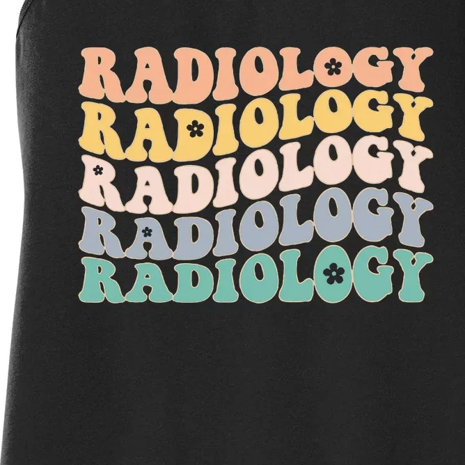 Radiology Radiologic Technologist Xray Tech Women's Racerback Tank