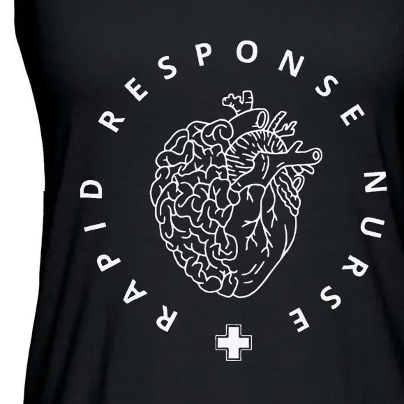 Rapid Response Teams Medical Rrt Nurse Nursing Registered Ladies Essential Flowy Tank