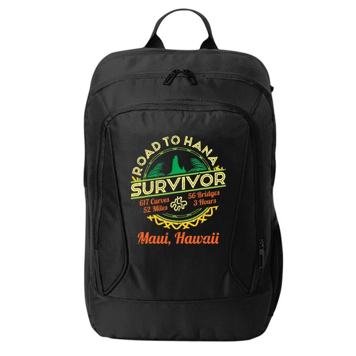 RJC Road To Hana Survivor Maui Hawaii Trip Adventure City Backpack