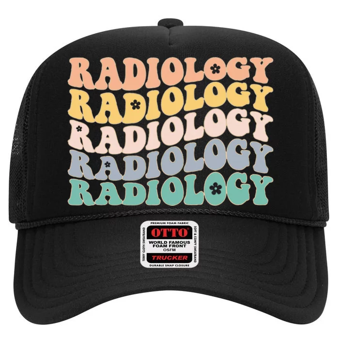 Radiology Radiologic Technologist Xray Tech High Crown Mesh Trucker Hat