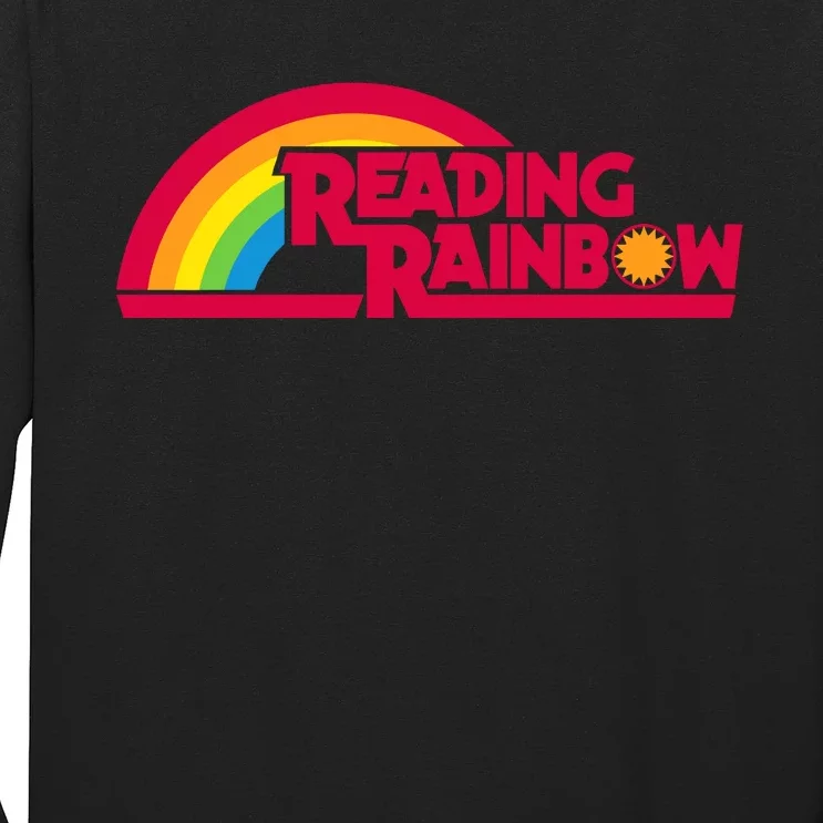 Reading Rainbow Teacher Appreciation Book Lover Long Sleeve Shirt