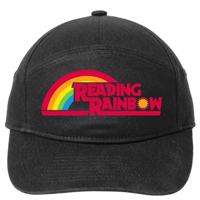 Reading Rainbow Teacher Appreciation Book Lover 7-Panel Snapback Hat