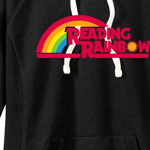 Reading Rainbow Teacher Appreciation Book Lover Women's Fleece Hoodie