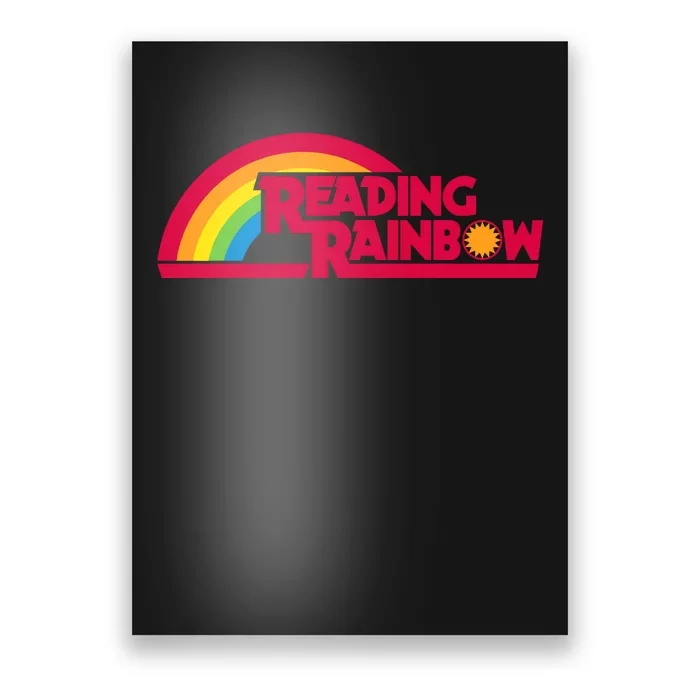 Reading Rainbow Teacher Appreciation Book Lover Poster