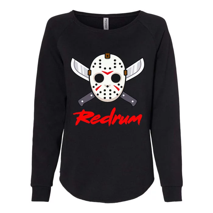 Redrum Rap Trap Uk Drill Womens California Wash Sweatshirt