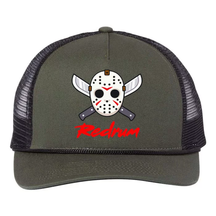 Redrum Rap Trap Uk Drill Retro Rope Trucker Hat Cap