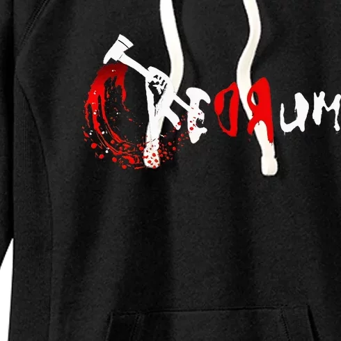 Redrum Rap Trap Uk Drill Women's Fleece Hoodie