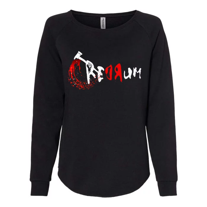 Redrum Rap Trap Uk Drill Womens California Wash Sweatshirt