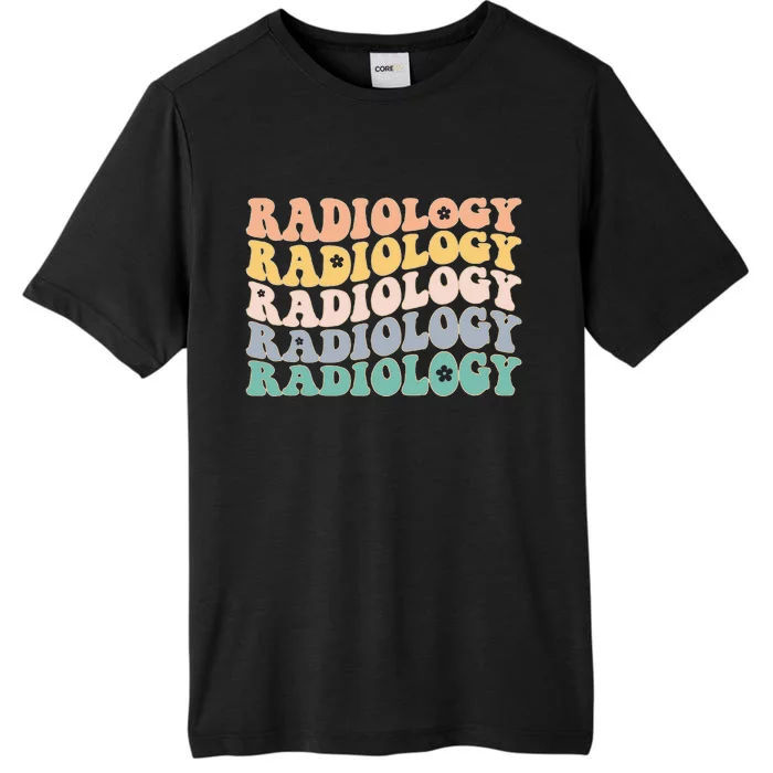 Radiology Radiologic Technologist Xray Tech ChromaSoft Performance T-Shirt