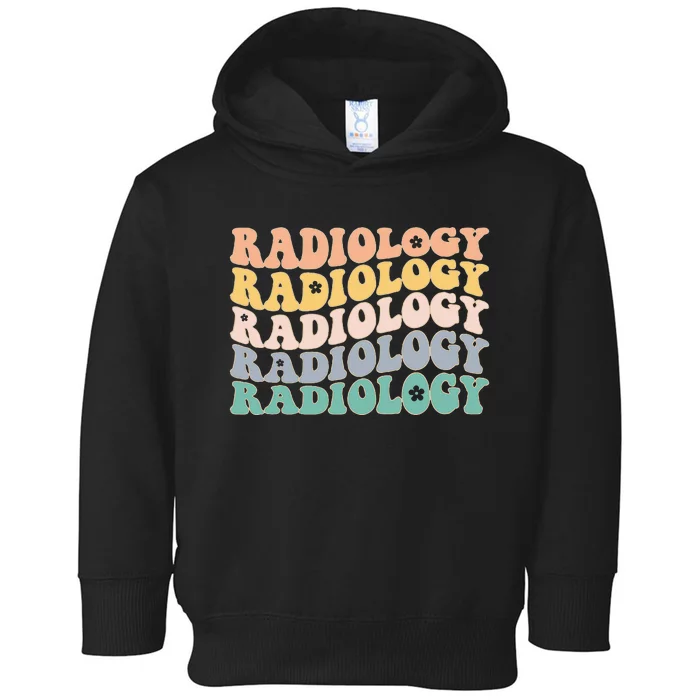 Radiology Radiologic Technologist Xray Tech Toddler Hoodie