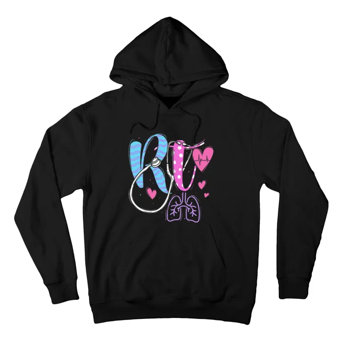 RT Respiratory Therapist Therapy Medical Practitioner Hoodie