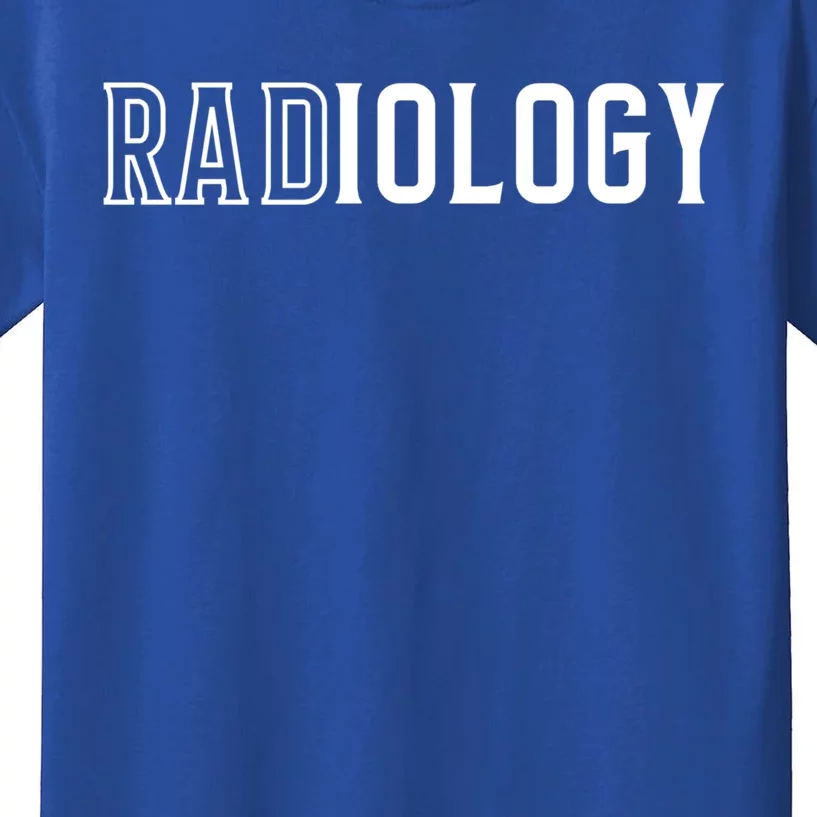 Rad Radiology Tech Simple Unique Xray Tech Gift Idea Gift Kids T-Shirt