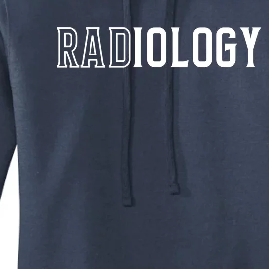 Rad Radiology Tech Simple Unique Xray Tech Gift Idea Gift Women's Pullover Hoodie