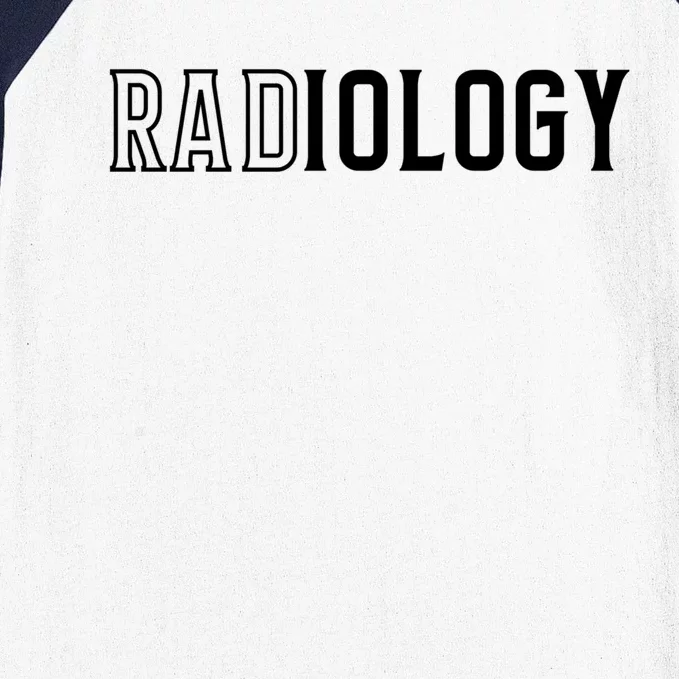 Rad Radiology Tech Simple Unique Xray Tech Gift Idea Gift Baseball Sleeve Shirt