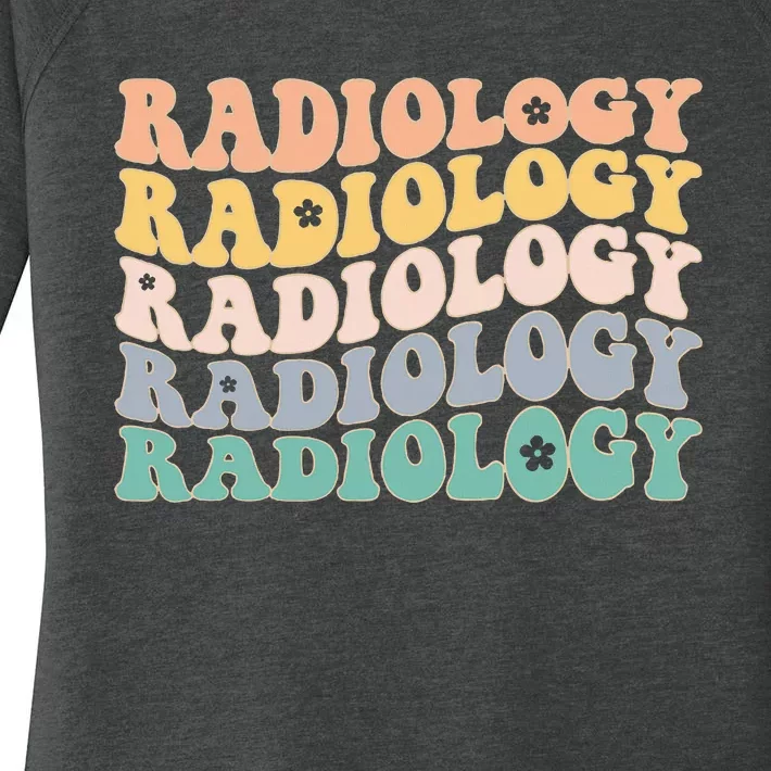 Radiology Radiologic Technologist Xray Tech Women's Perfect Tri Tunic Long Sleeve Shirt