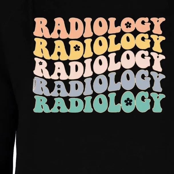 Radiology Radiologic Technologist Xray Tech Womens Funnel Neck Pullover Hood