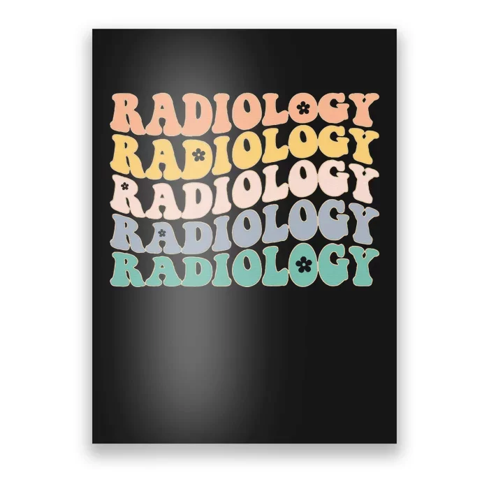 Radiology Radiologic Technologist Xray Tech Poster