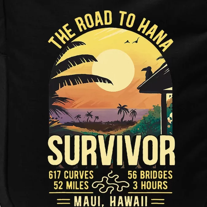 Rjc Road To Hana Survivor Maui Hawaii Trip Adventure Impact Tech Backpack