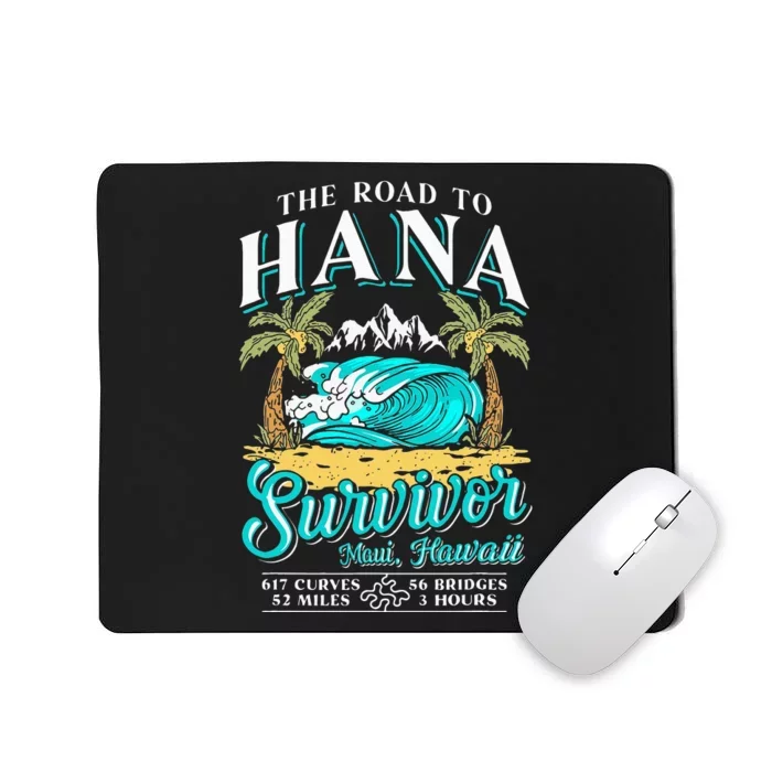 RJC Road to Hana Survivor Maui Hawaii Trip Adventure Mousepad