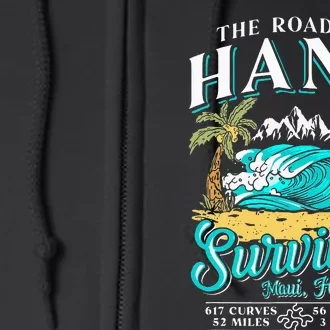 RJC Road to Hana Survivor Maui Hawaii Trip Adventure Full Zip Hoodie