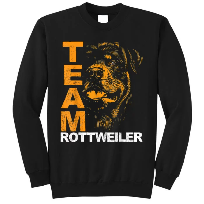 Rottweiler Rottie Team Love Dog Owners Sweatshirt