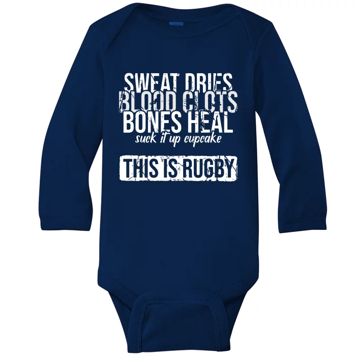 Rugby Baby Long Sleeve Bodysuit