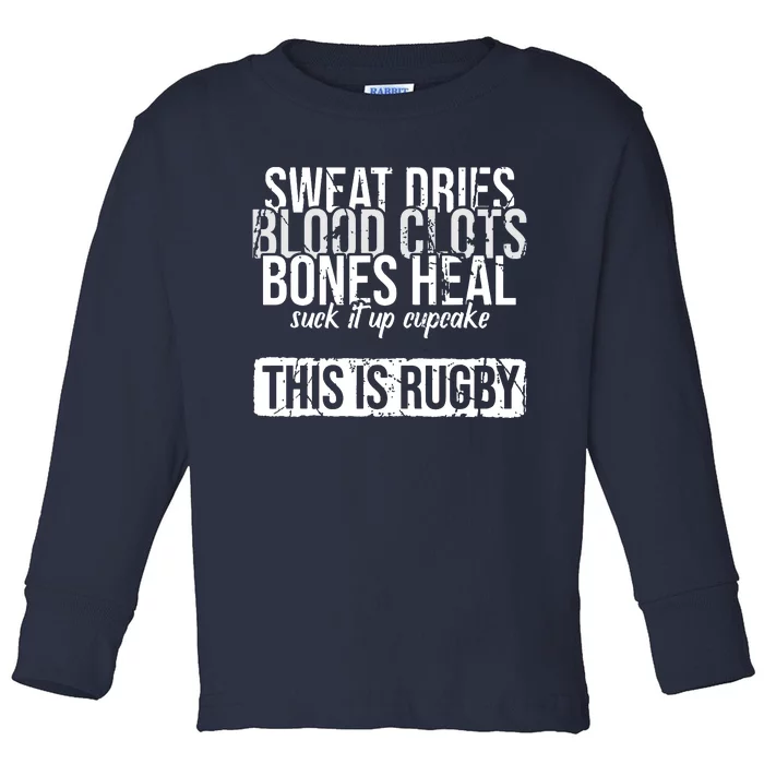 Rugby Toddler Long Sleeve Shirt