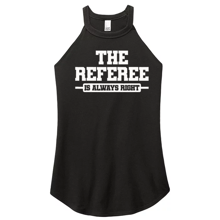 Referee Ref Umpire Women’s Perfect Tri Rocker Tank