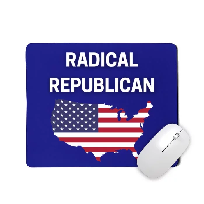 Radical Republican Usa Flag Patriotic Civil Rights Gift Mousepad