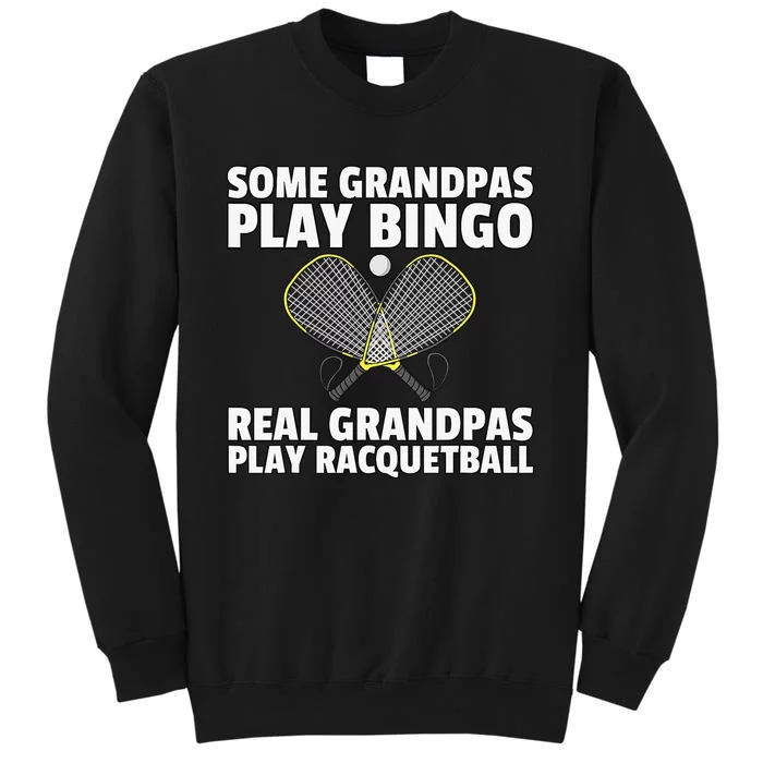 Racquetball Retro Vintage 80s Style Player Gift Tall Sweatshirt