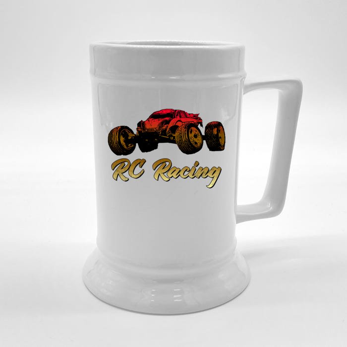 Rc Racing Vintage Gift Front & Back Beer Stein