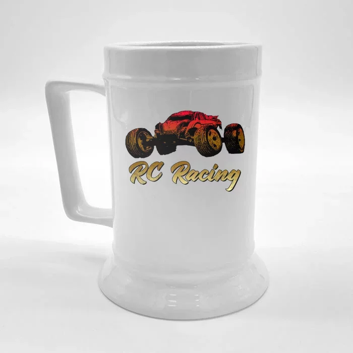 Rc Racing Vintage Gift Front & Back Beer Stein