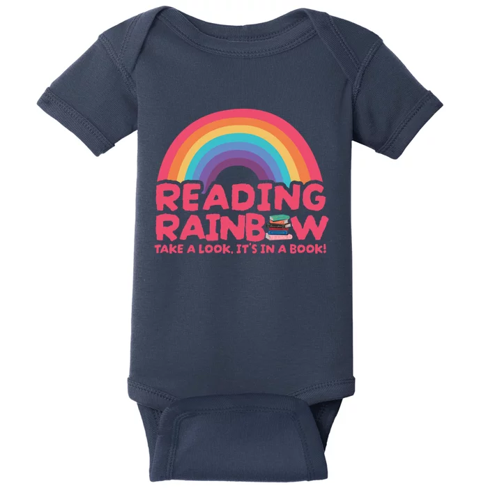 Reading Rainbow Vintage Baby Bodysuit