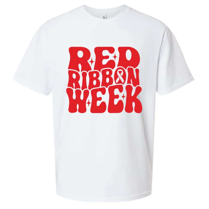 Red Ribbon Week Say Boo To Drugs Sueded Cloud Jersey T-Shirt