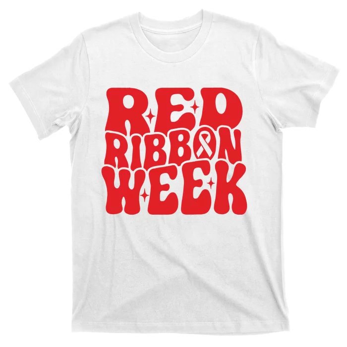 Red Ribbon Week Say Boo To Drugs T-Shirt