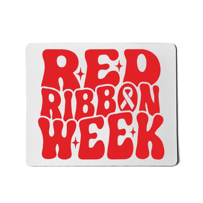 Red Ribbon Week Say Boo To Drugs Mousepad