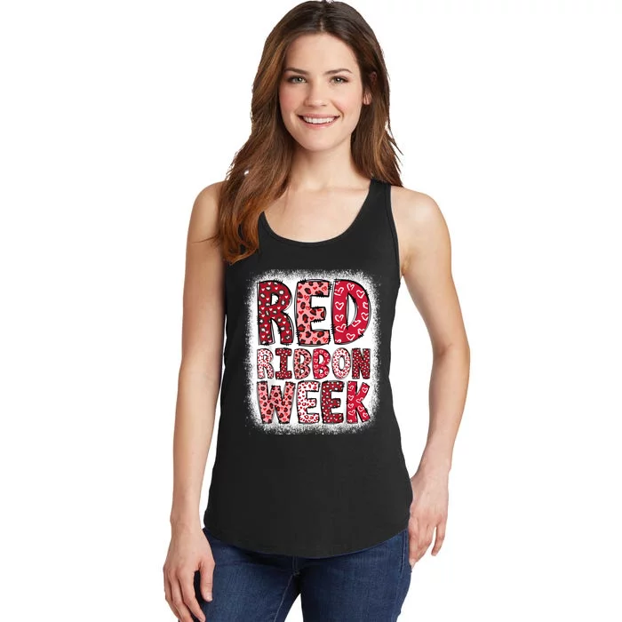 Red Ribbon Week Ladies Essential Tank