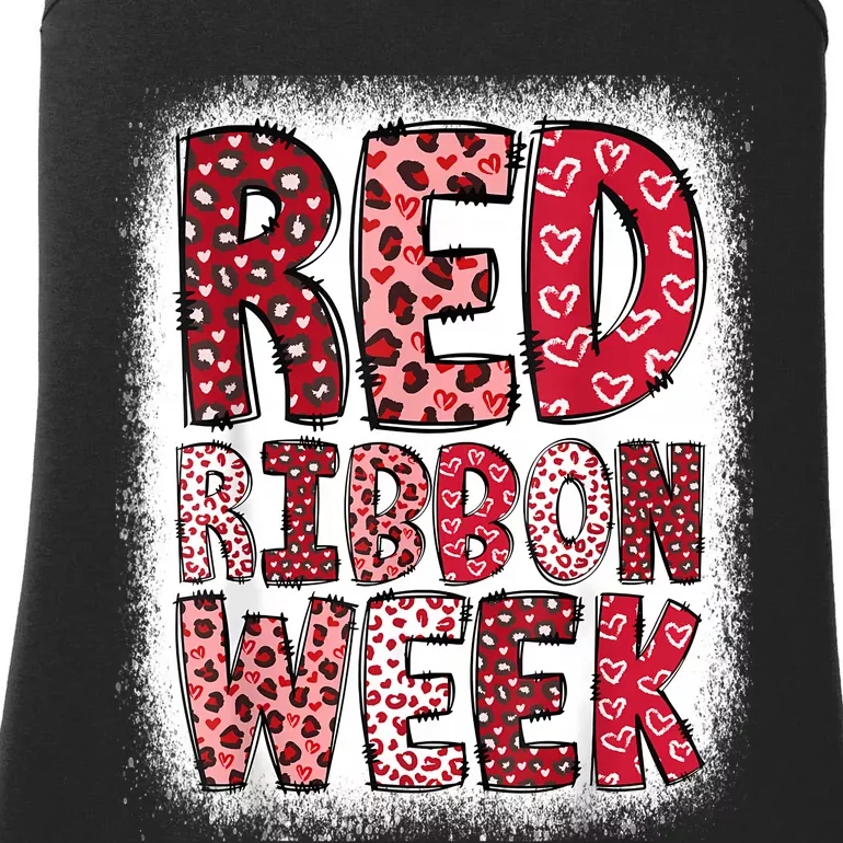 Red Ribbon Week Ladies Essential Tank