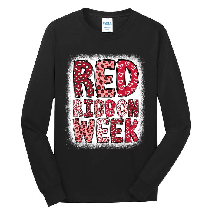 Red Ribbon Week Tall Long Sleeve T-Shirt