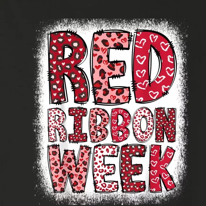 Red Ribbon Week Toddler Long Sleeve Shirt