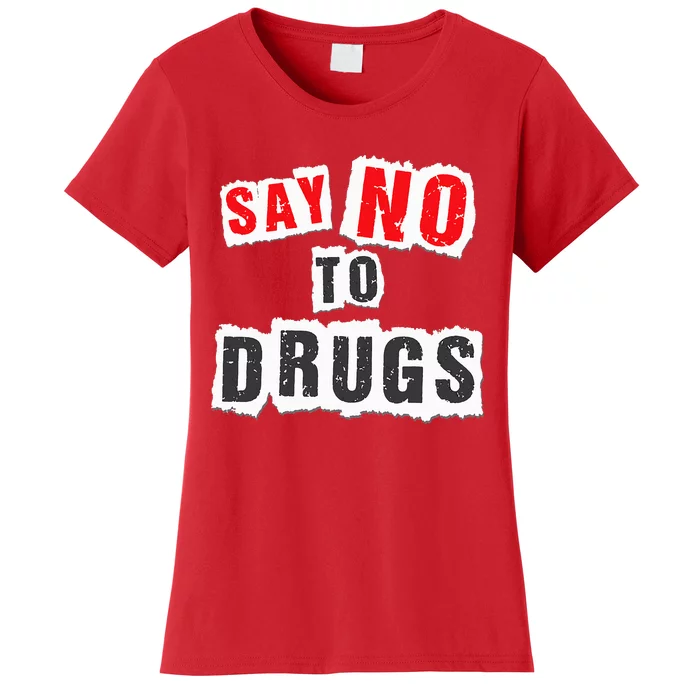 Red Ribbon Week Say No To Drugs Women's T-Shirt