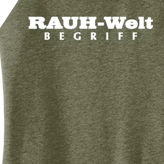 RWB Rauh Welt Begriff Fan, I Love Cars Women’s Perfect Tri Rocker Tank