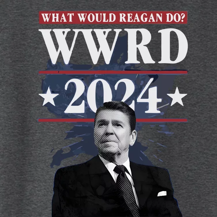 Ronald Reagan Wwrd 2024 Women's Crop Top Tee