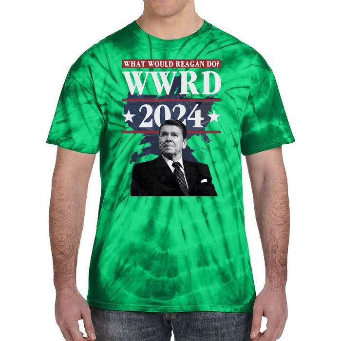 Ronald Reagan Wwrd 2024 Tie-Dye T-Shirt